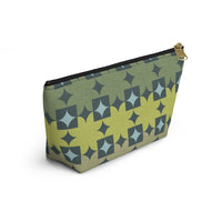 World's Fair Accessory Pouch w T-bottom in Green